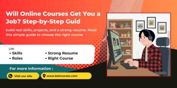 Will Online Courses Get You a Job - build real skills, projects, and a strong resume. Read this simple guide to choose the right course