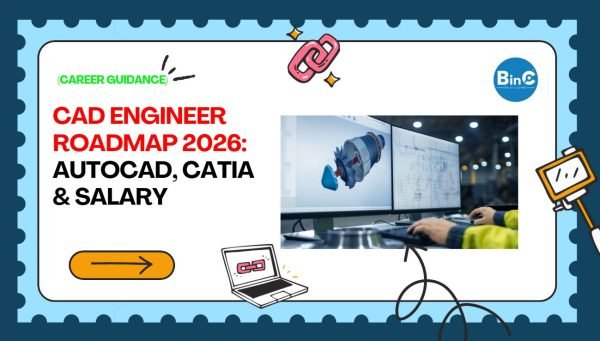 CAD Engineer Roadmap 2026: AutoCAD, CATIA & Salary