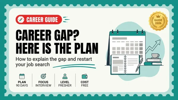 Career Gap After Graduation — How to Explain It in an Interview and the Honest Way Back In (2026)