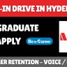 CGS Walk-In In Hyderabad For Customer Retention-Voice/Blended