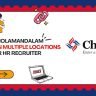 Cholamandalam Hiring In Multiple Locations For HR Recruiter