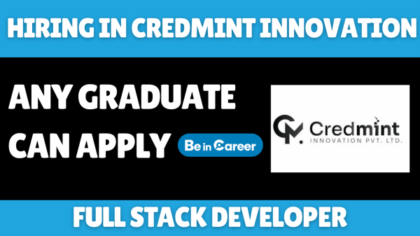 Credmint Innovation Hiring For Full Stack Developer