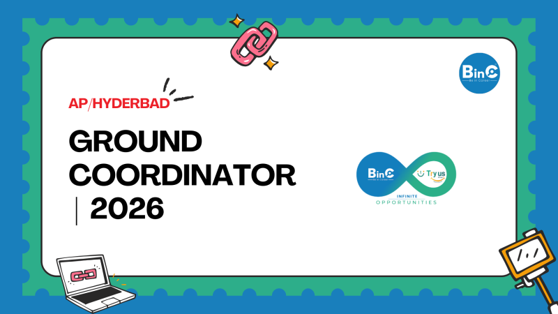 Ground Coordinator Job Vacancy 2026 in Andhra Pradesh and Telangana – Transport and Accommodation Provided – 10th Pass Intermediate Eligible – Male Female – WhatsApp 9573095720