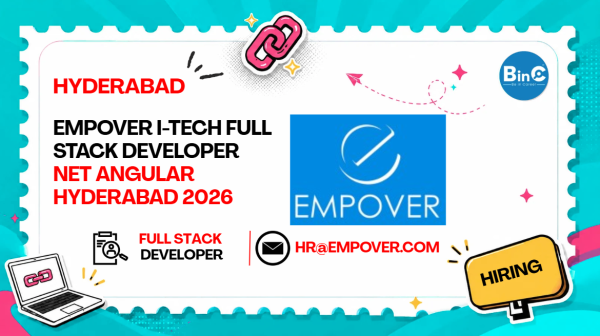 Empover I-Tech Full Stack Developer .NET Angular Hyderabad 2026