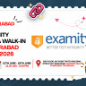 Examity Mega Walk-In Hyderabad June 2026 | Free Food & Cab