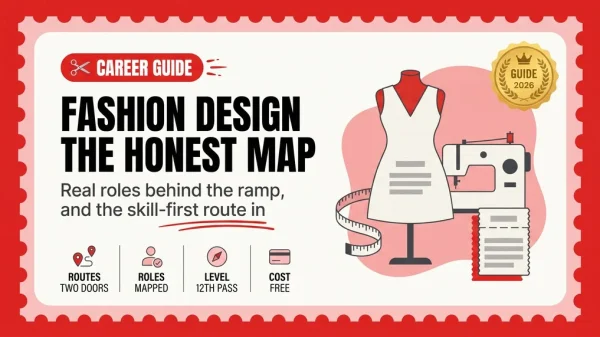 Fashion Design Career in India 2026 — Routes, Roles and the Honest Economics of the Field