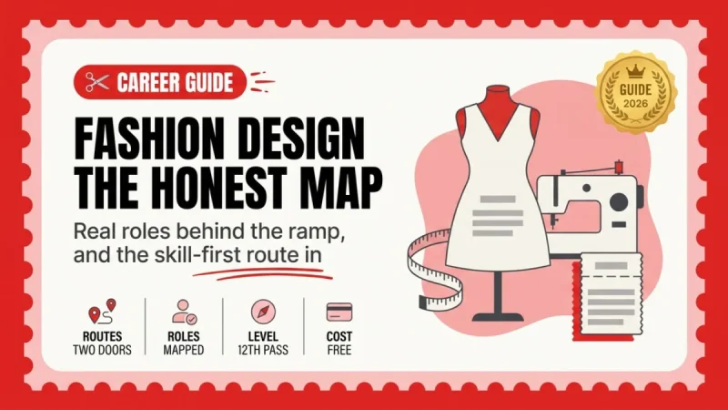 Fashion Design Career in India 2026 — Routes, Roles and the Honest Economics of the Field