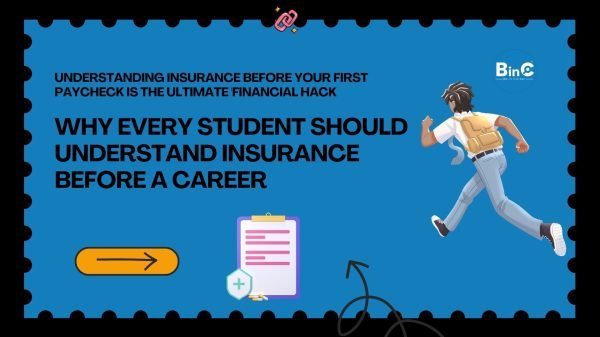 why every student should understand insurance before starting a career — health insurance term life personal accident tax savings india 2026
