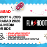 Flashoot 4 Jobs Hyderabad 2026 | Social Media Editor BDE