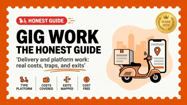 Gig Economy Jobs in India 2026 — The Honest Guide to Delivery and Quick Commerce Work