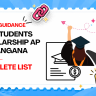 Girl Students Scholarship AP & Telangana 2026 — Complete List