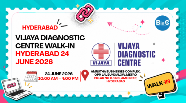Vijaya Diagnostic Centre Walk-In Hyderabad 24 June 2026
