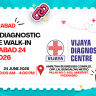 Vijaya Diagnostic Centre Walk-In Hyderabad 24 June 2026