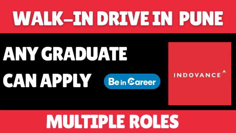 Indovance Pvt. Ltd Walk-In In Pune For Multiple Roles