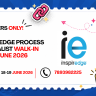 Inspiredge Process Specialist Walk-In 18-19 June 2026 | Freshers