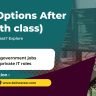 Career options after Inter (12th class) including courses, degree, diploma, ITI, government and private jobs with a clear career roadmap for students.