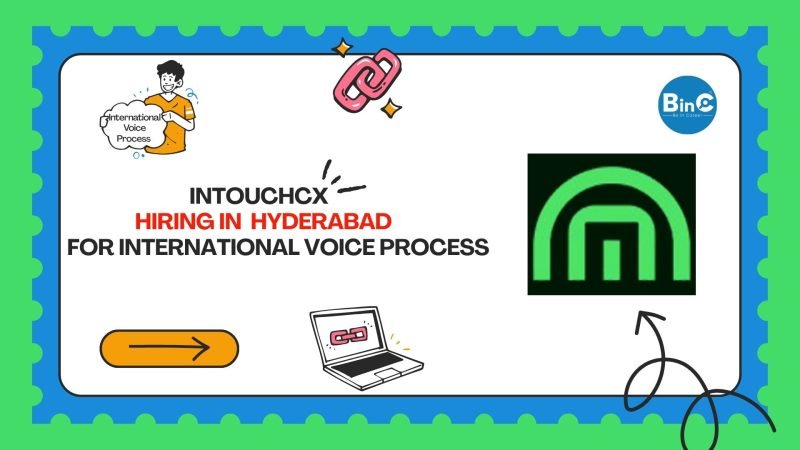 IntouchCX Hiring In Hyderabad For International Voice Process