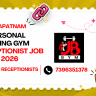 JB Personal Training Gym Receptionist Job Vizag 2026 | Freshers