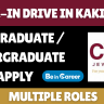 CMR Jewellery Walk-In Drive In Kakinada For Multiple Roles