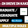 Mega Job Mela In Kakinada For Multiple Roles