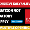 Kalyan Jewellers Walk-In Drive For Multiple Openings