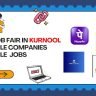 Mini Job Fair In Kurnool For 190+ Vacancies