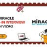 Miracle Walk-In Interview In Vizag For Multiple Positions