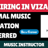 Tacet Music Academy Hiring in vizag For Music Instructors