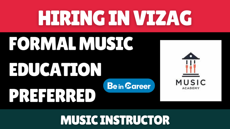 Tacet Music Academy Hiring in vizag For Music Instructors