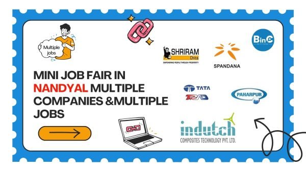 Mini Job Fair In Nandyal For Multiple Comanies