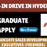 Palni Walk-In In Hyderabad For Sales Development Executive
