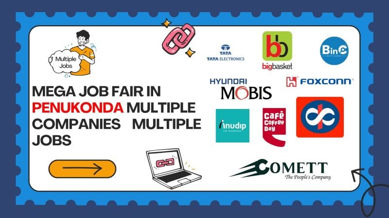 APSSDC Mega Job Mela In Penukonda For 400+ Vacancies