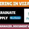 Peram Group Hiring In Vizag For Event Manager/Document Writer