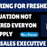 PJE Jewels Pvt Ltd Hiring For Sales Executive Freshers