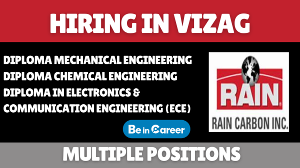 Rain CII Carbon Hiring In Vizag For Multiple Positions