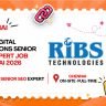 RIBS Digital Solutions Senior SEO Expert Job Chennai 2026