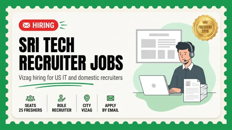 Sri Tech Solutions Vizag Hiring — US IT & Domestic Recruiters | Freshers