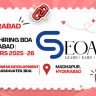 SEOAK Hiring BDA Hyderabad | Freshers 2025–26