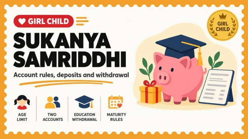Sukanya Samriddhi Yojana Rules 2026: Age Limit, Deposits, Withdrawal