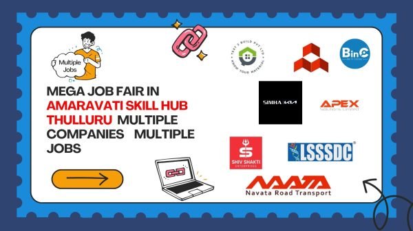 APSSDC Job Mela Amaravati Skill Hub Thulluru For 200+ Jobs