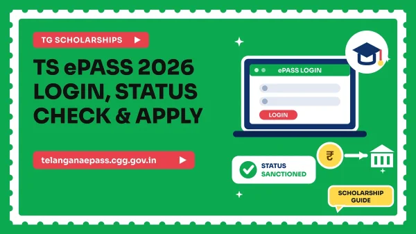 TS ePASS 2026 login and status check on telanganaepass.cgg.gov.in