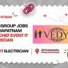 Vedya Group Jobs Visakhapatnam 2026 | Chef Event IT Electrician