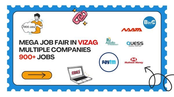 MCC UEIGB Andhra University Mega Job Fair 25 March 2026 Visakhapatnam 900 Vacancies Quess Apollo Paytm