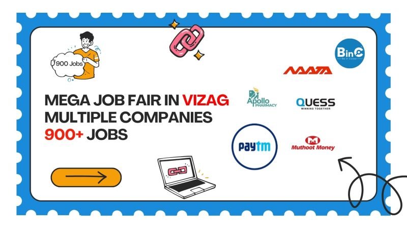 MCC UEIGB Andhra University Mega Job Fair 25 March 2026 Visakhapatnam 900 Vacancies Quess Apollo Paytm