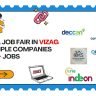 AP Government Job Fair In Visakhapatnam For Multiple Roles