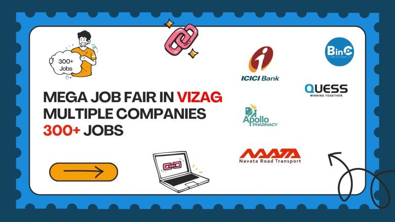 AP Government Job Fair In Visakhapatnam 300+ Vacancies