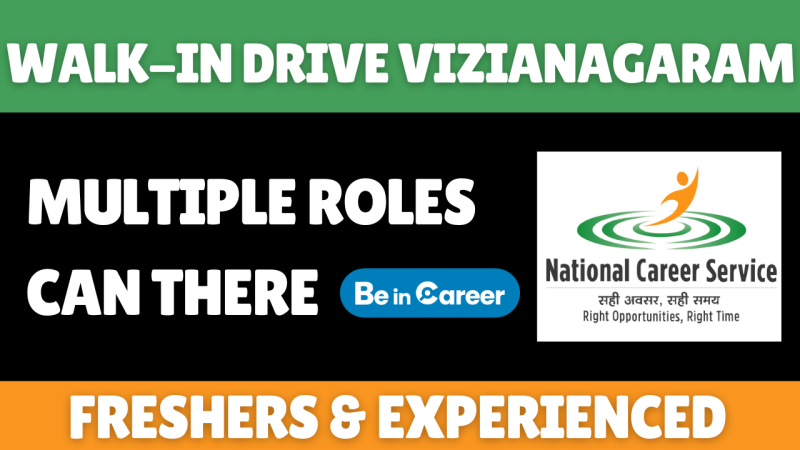 Model Career Center Job Drive In Vizianagaram 2026