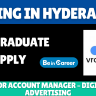 vRoutesHR Hiring in Hyderabad for Manager/Digital Advertising